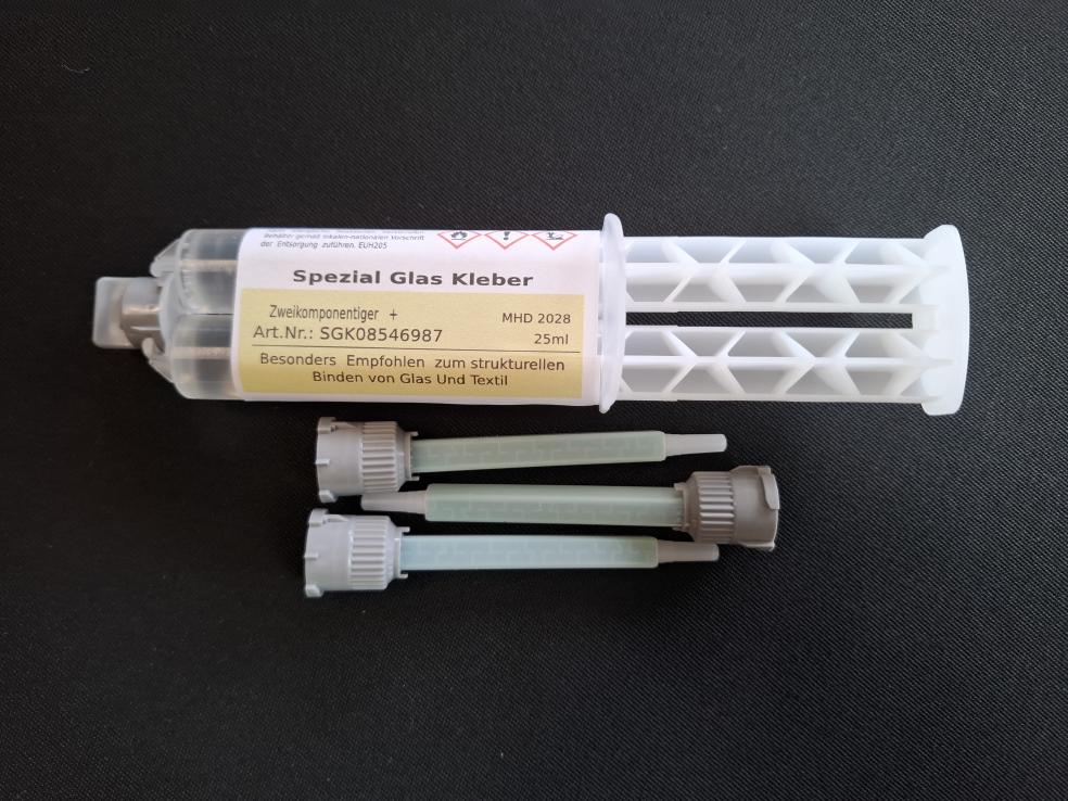 Spezial Glas Kleber/Heckscheibenkleber/ Verbund Glas mit dem Verdeck