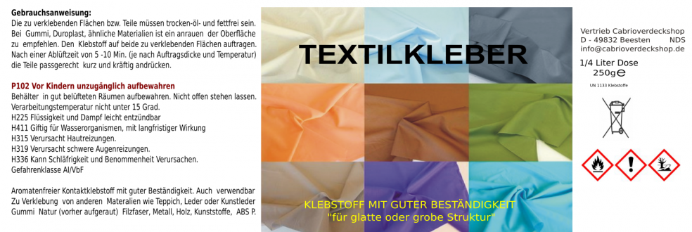 Preview: Textilkleber 1/4Liter