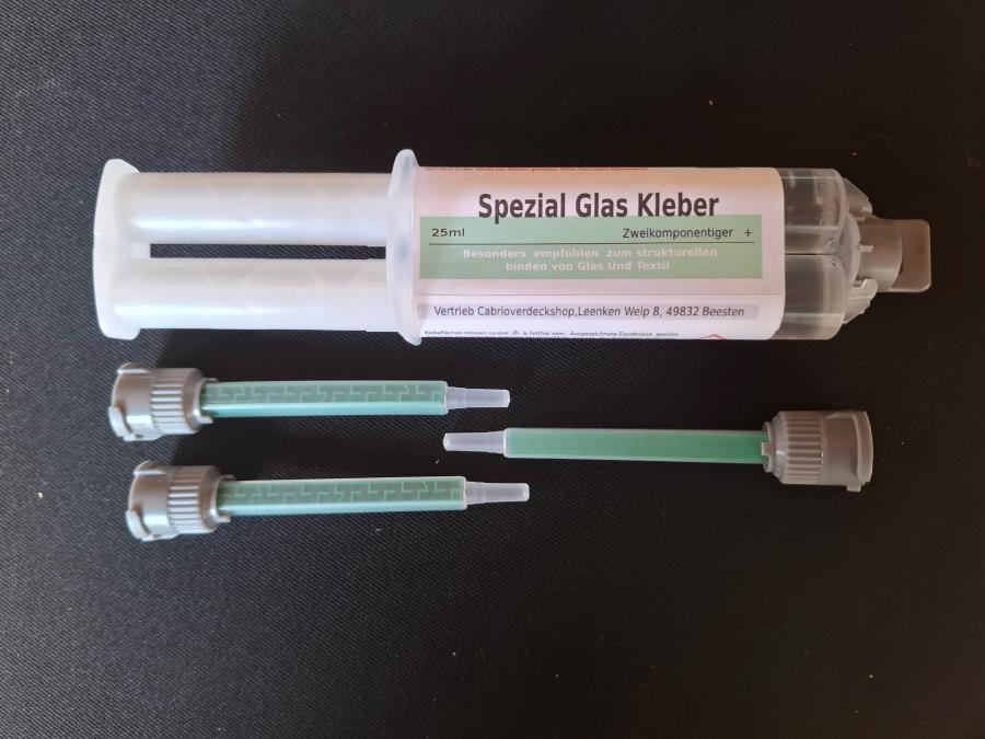 Spezial Glas Kleber/Heckscheibenkleber/ Verbund Glas mit dem Verdeck